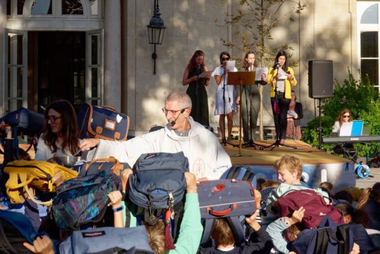 Bénédiction des cartables